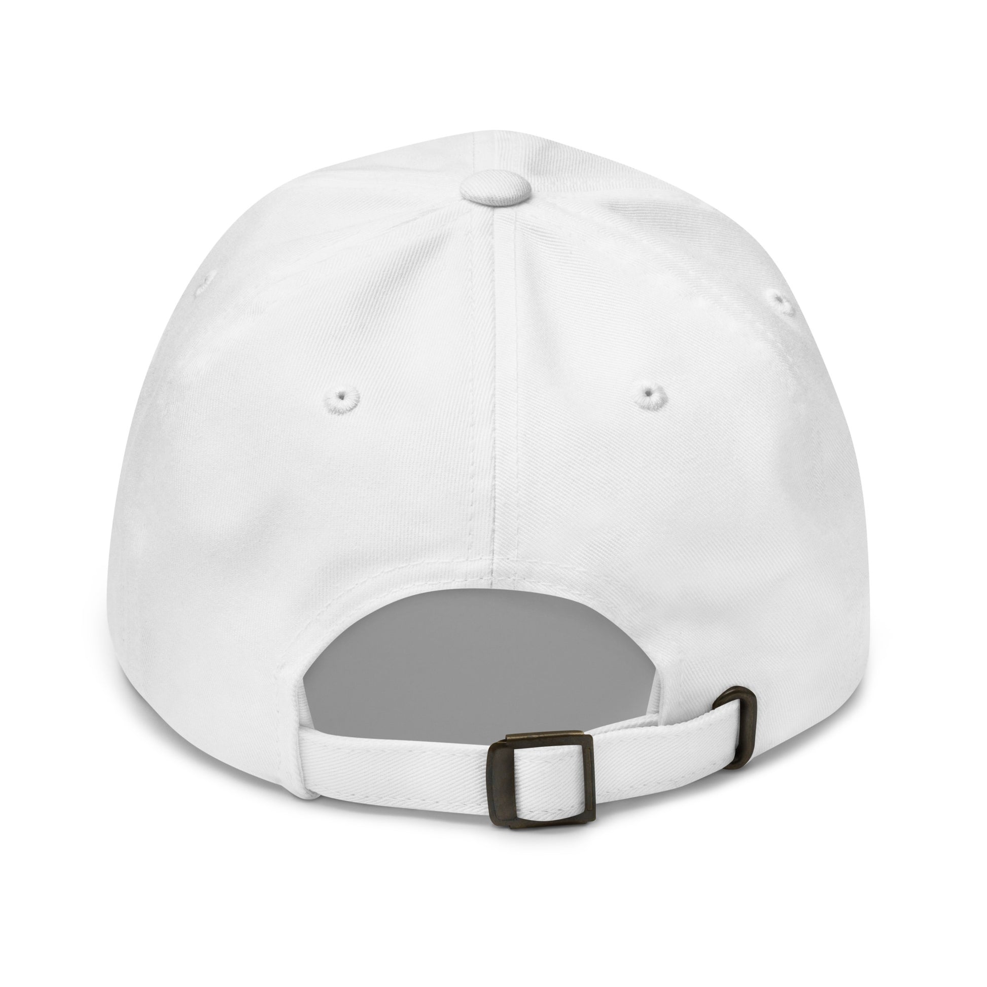 Forrest for Alabama white dad hat, back view
