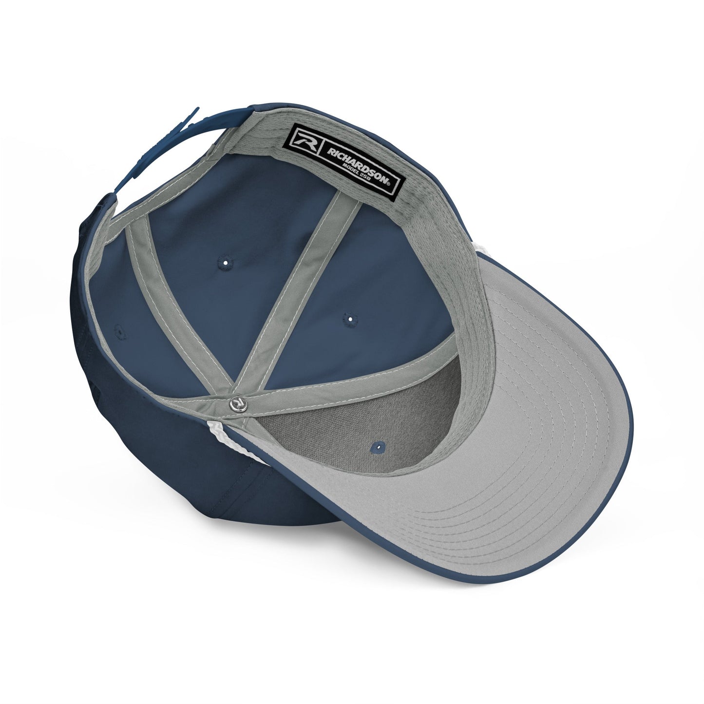 Forrest for Alabama light blue rope cap, rope detail on the bill